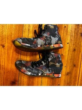 NOBULL Graffiti High-Top Outwork Trainer Men's Size 7 / Women's 9.5 Gym Shoe EUC